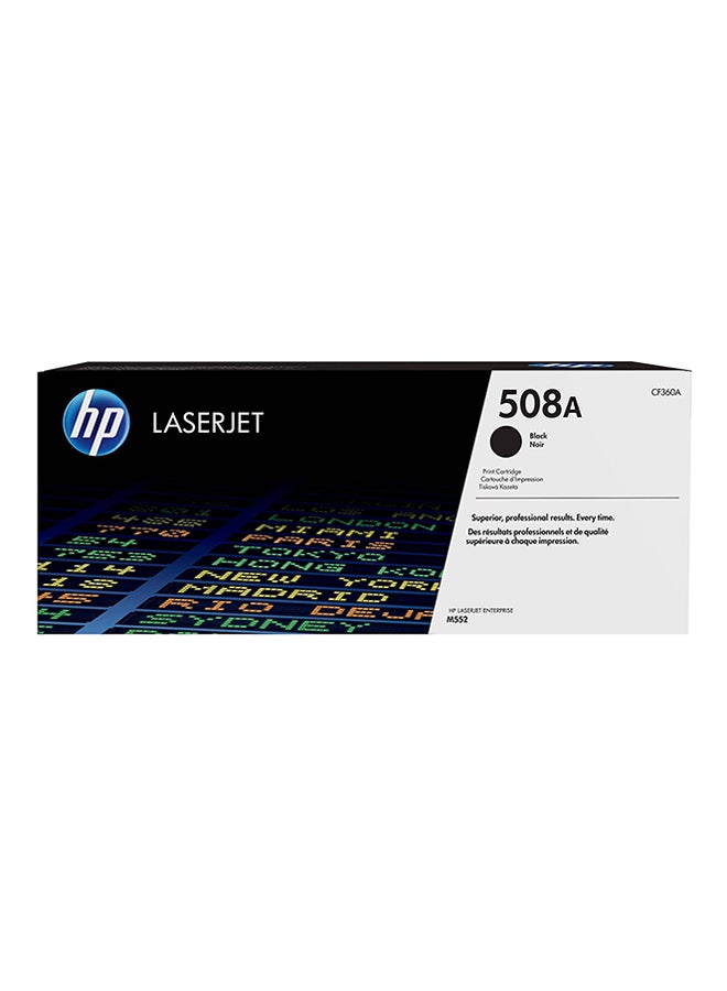 HP 508A LaserJet Toner Cartridge Black 