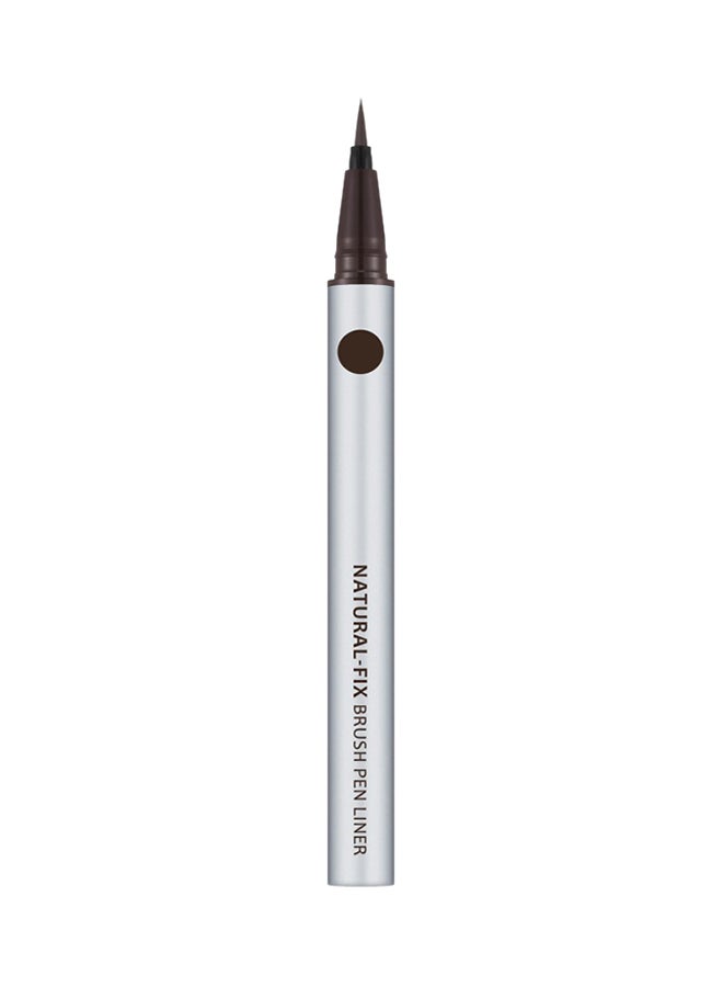 Missha Natural Fix Pen Eye Liner Brown  - Image 1