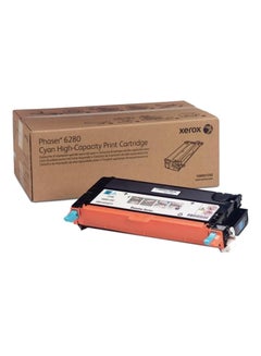 xerox High Capacity Print Cartridge For Phaser 6280 Cyan 