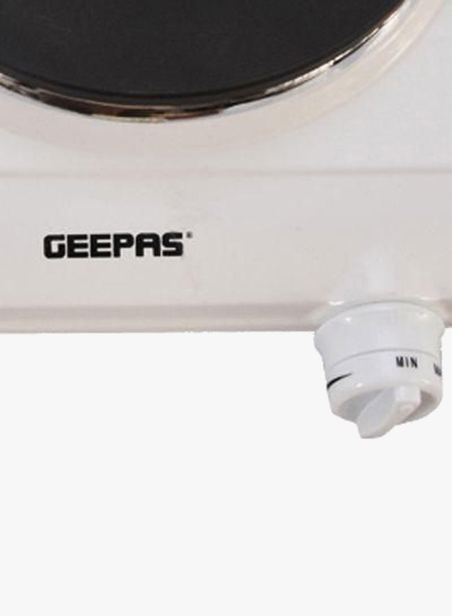 جيباس موقد سطحي بقوة 1500 وات 1500.0 W GHP7568 أسود/أبيض  - Image 2