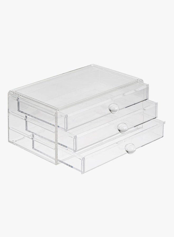 منظم مستحضرات التجميل شفاف - Image 2