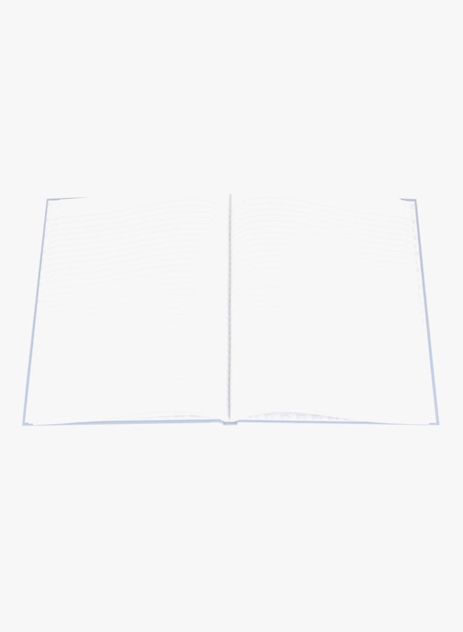 Psi - Ruled Manuscript Foolscap Book Blue - Image 1