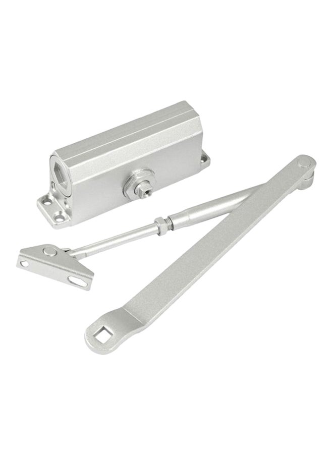 Zinc Door Closer Kit Silver