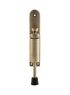 ACS Foot Door Stopper Gold/Black 7x1.5x1.5inch  - Image 1