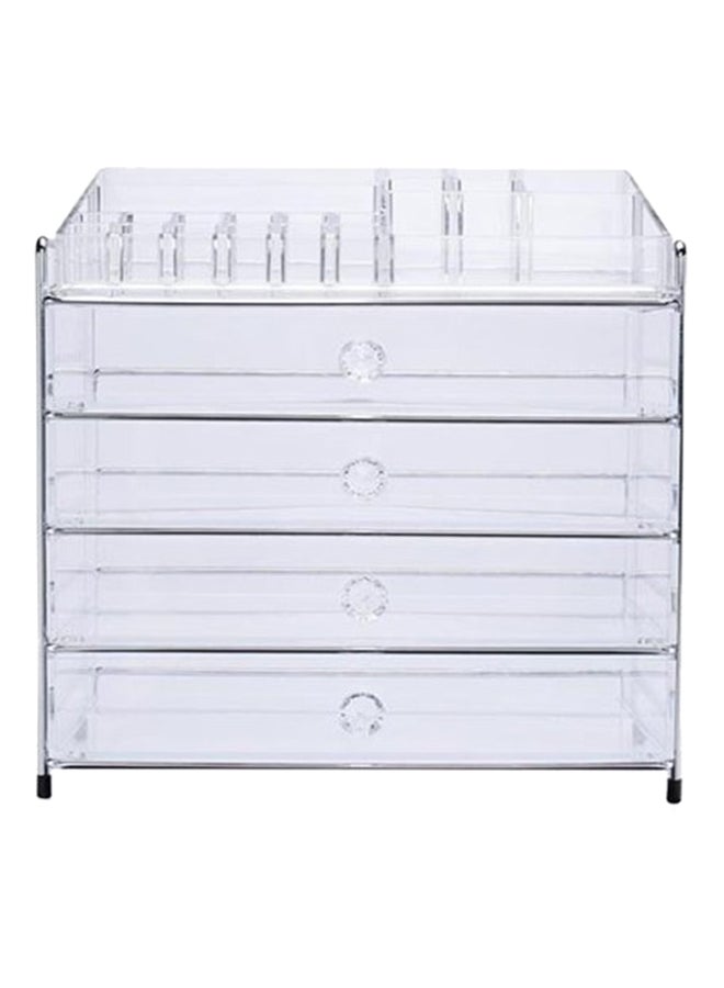 Five Layered Cosmetic Organizer Clear