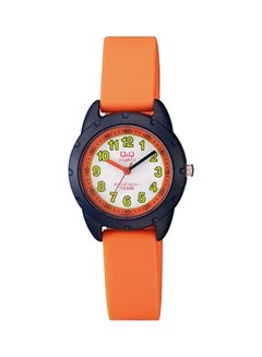 Kids' Water Resistant Silicone Analog Watch VR97J005Y