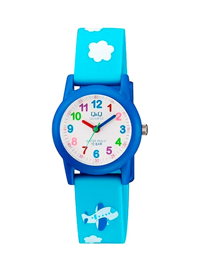 Q&Q Kids' Resin Analog Watch VR99J005Y