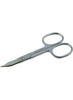 Beautytime Thin Curved Scissors Silver 