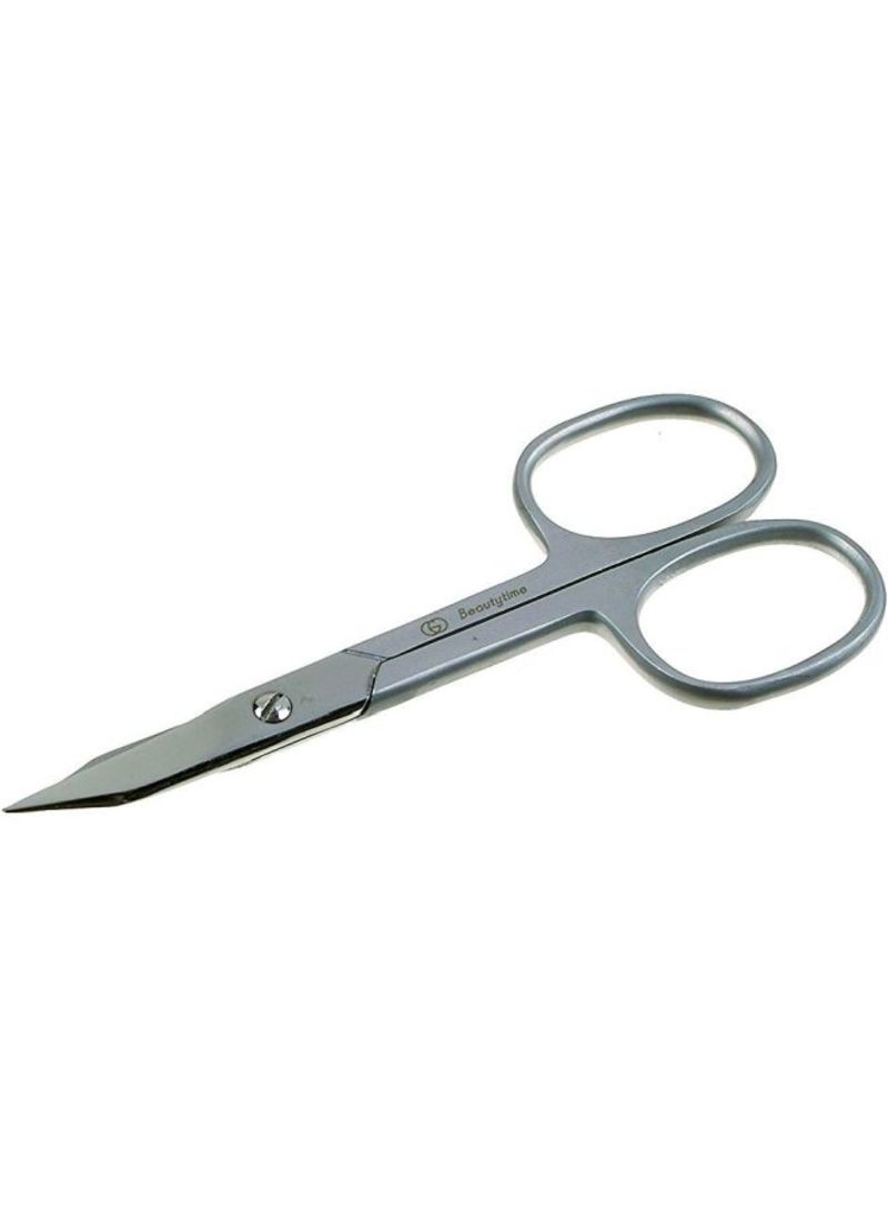Beautytime - Thin Curved Scissors Silver - Image 1