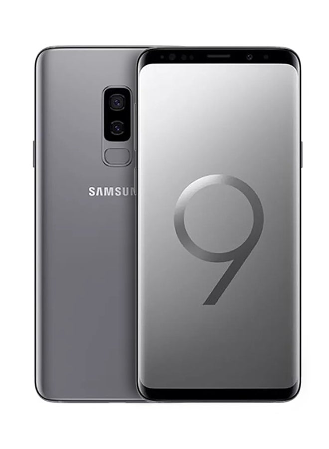 Samsung - Galaxy S9 Plus Dual SIM Titanium Gray 64GB 6GB RAM 4G LTE - Image 1