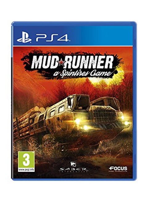 لعبة Spintires: MudRunner - بلاي ستيشن 4 (PS4) - سباق - بلاي ستيشن 4 (PS4)