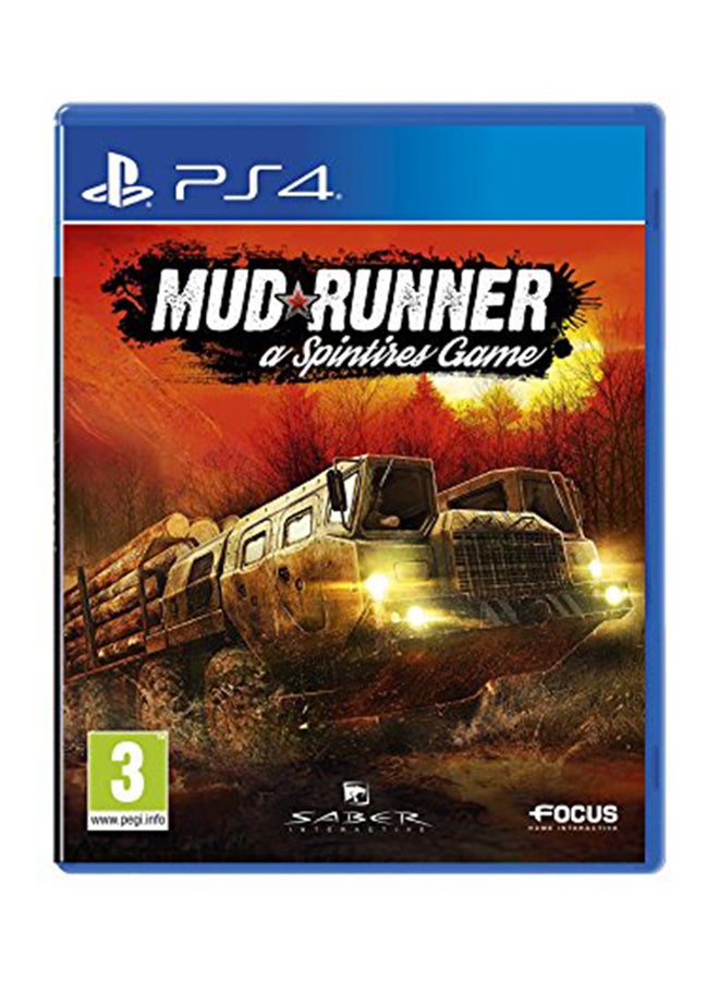 فوكس هوم إنترناشونال لعبة Spintires: MudRunner - بلاي ستيشن 4 (PS4) - سباق - بلاي ستيشن 4 (PS4) 