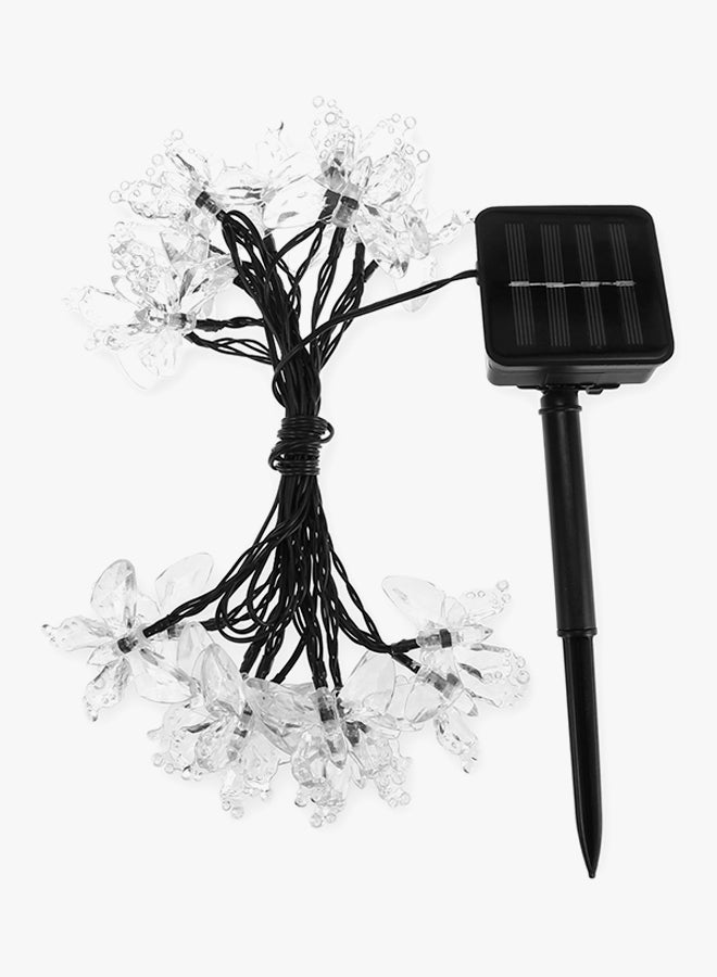 Generic - Butterfly Solar String Lights Warm White 18×10×8cm - Image 1
