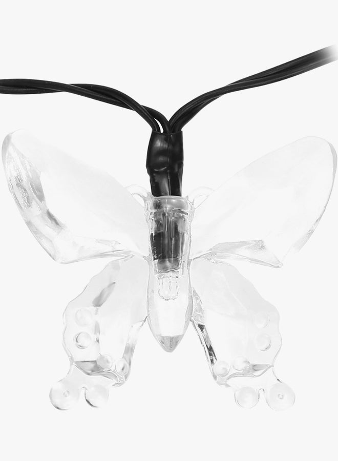 Generic - Butterfly Solar String Lights Warm White 18×10×8cm - Image 1
