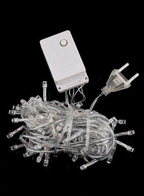 Waterproof String Lights With 8 Flashing Modes Warm White 30meter