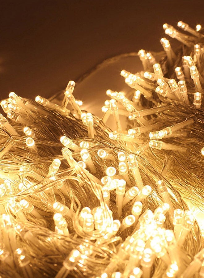 Waterproof String Lights With 8 Flashing Modes Warm White 30meter