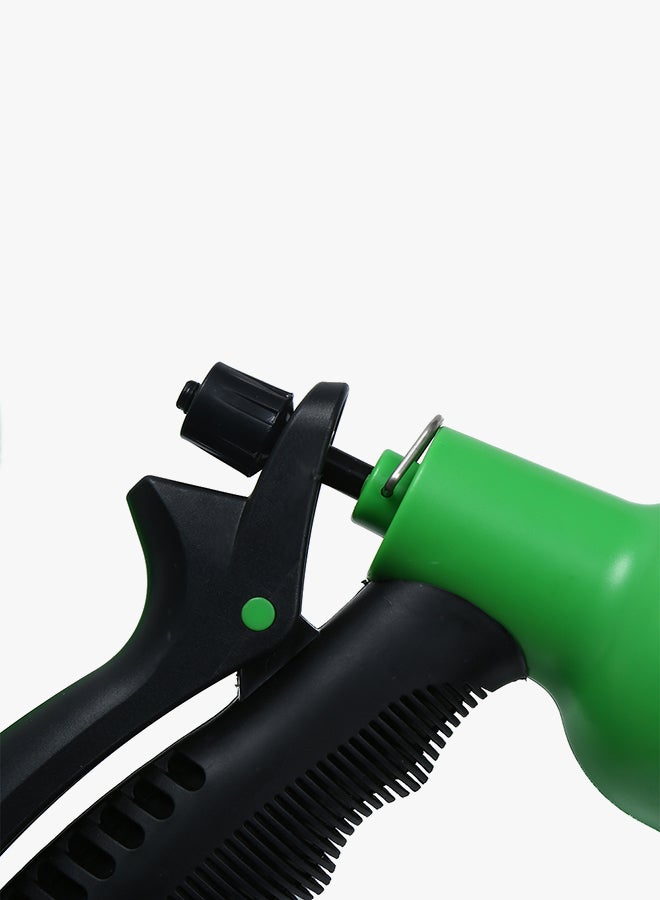 Tall Top Expandable Garden Hose Pipe With 8 In 1 Spray Gun Green 30×20×12cm