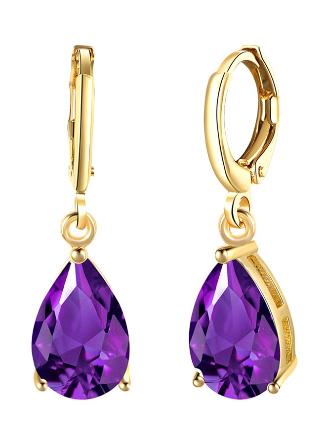 Romantic Teardrop Zircon clip-on earrings - v1522074746/N13969710A_1