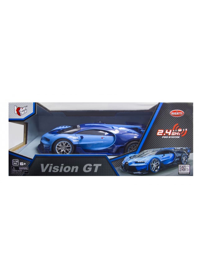 كيدز تك سيارة جي تي بوجاتي فيجين قابلة للشحن تعمل بجهاز تحكم عن بُعد 1:16 - Image 1