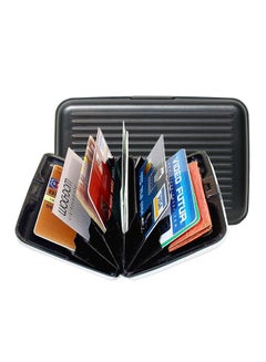 Aluminum Wallet Black
