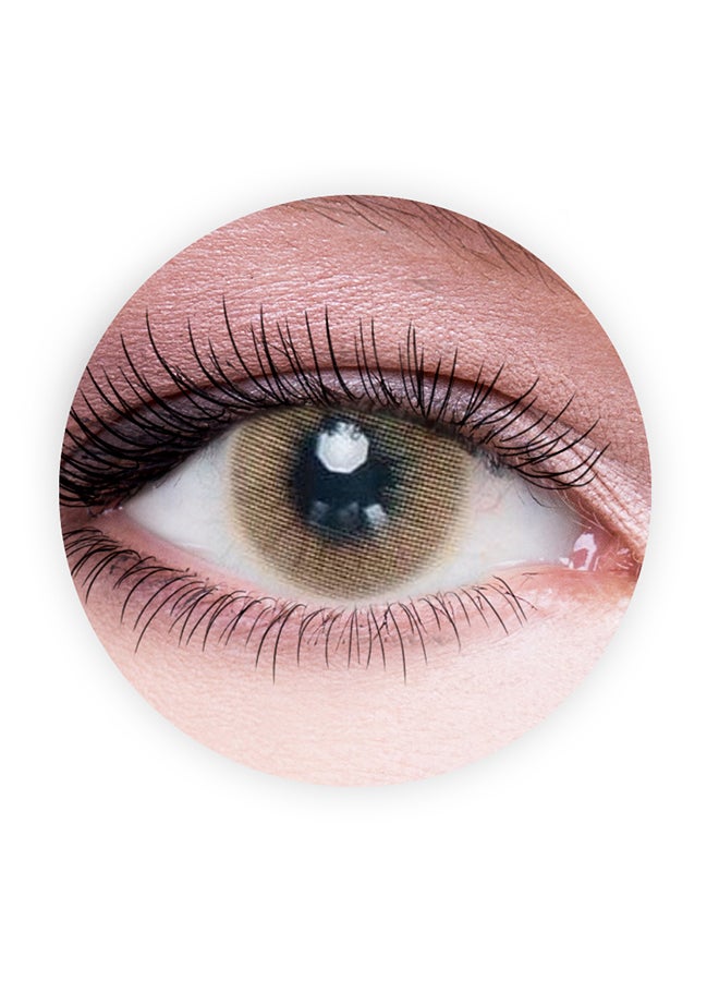 Dahab Creamy 9 Months Disposable Contact Lenses  - Image 1