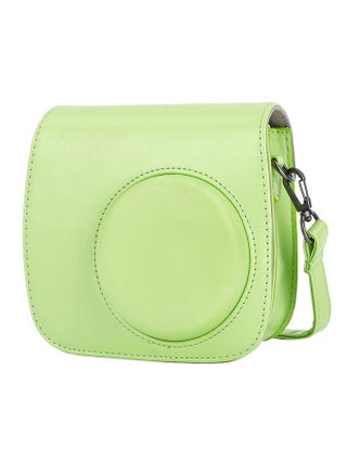 Instax Mini 9 Instant Camera With PU Leather Bag Case Lime Green - v1522148066/N13998593A_1