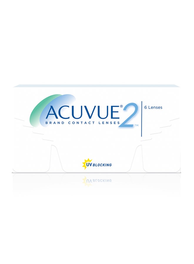 ACUVUE Acuvue Pack of 6 2 Clear 2-Week Contact Lenses | Best Price KSA ...