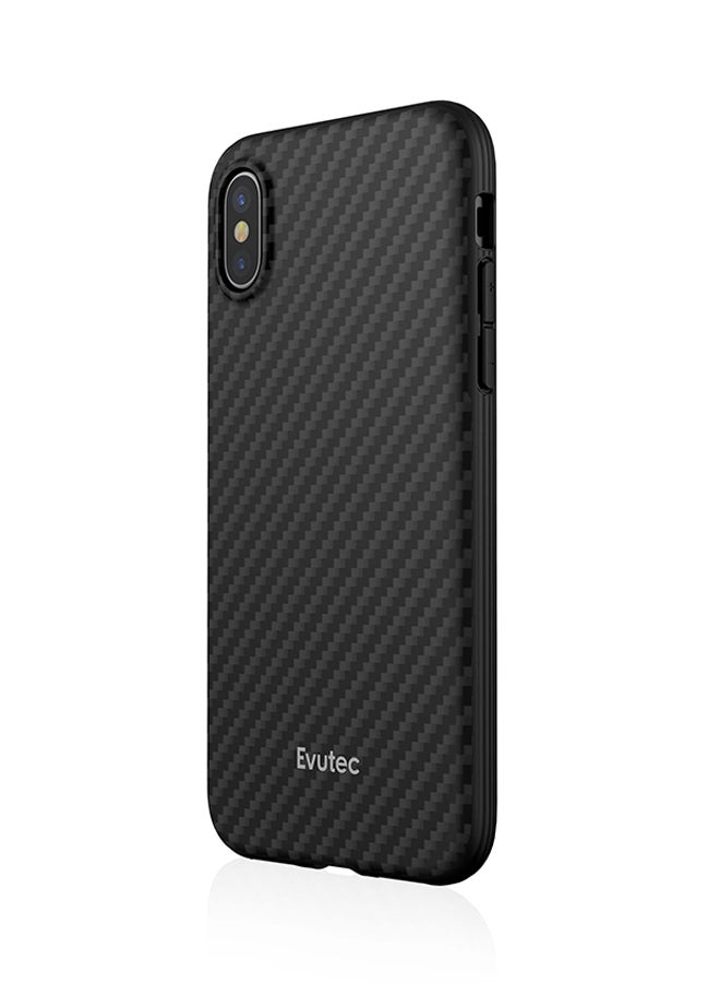 EVUTEC Back Case Cover For Apple iPhone X With AFIX+ Magnetic Mount Black - Image 3
