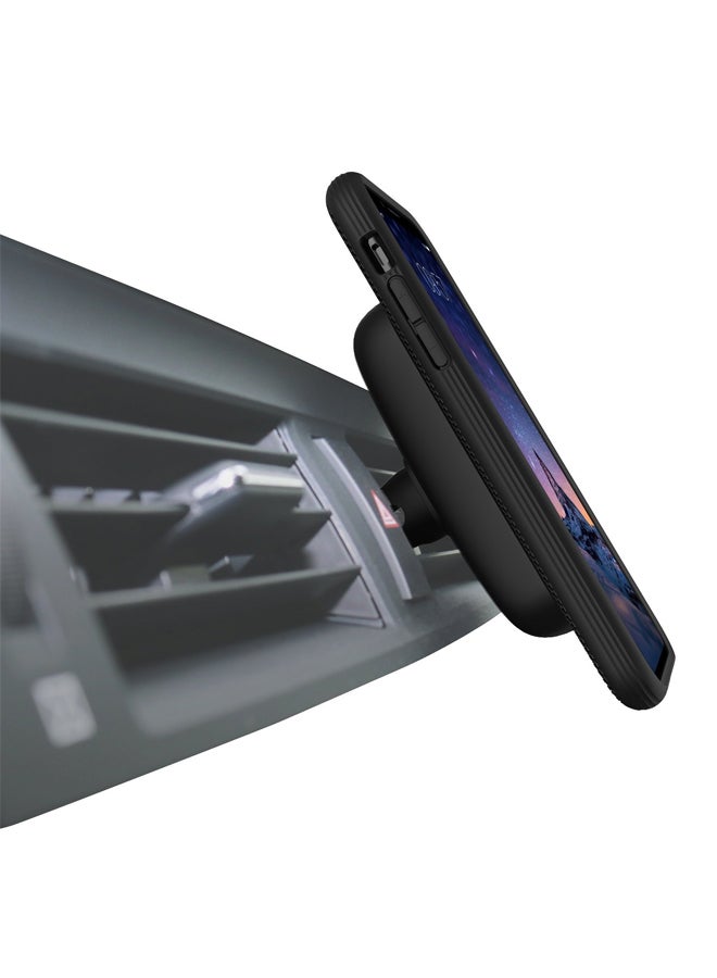 EVUTEC Back Case Cover For Apple iPhone X With AFIX+ Magnetic Mount Black - Image 4