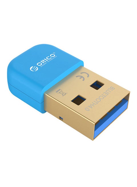 محول بلوتوث USB للكمبيوتر أزرق