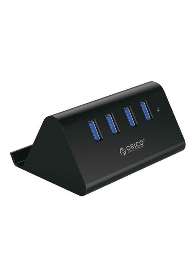 Orico Universal 4-Port USB Hub With Holder Black