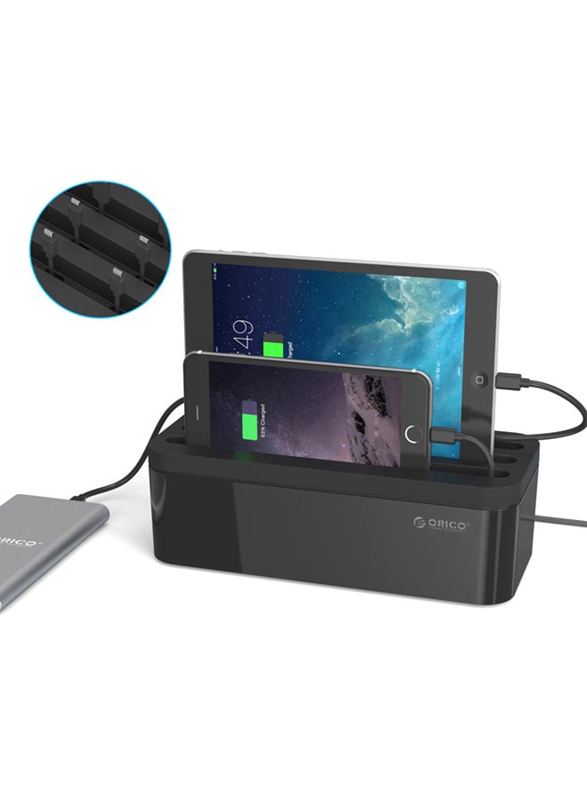 Orico Protector Box For Cable Management Black