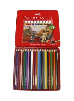 24-Piece Colour Pencil Set Multicolour