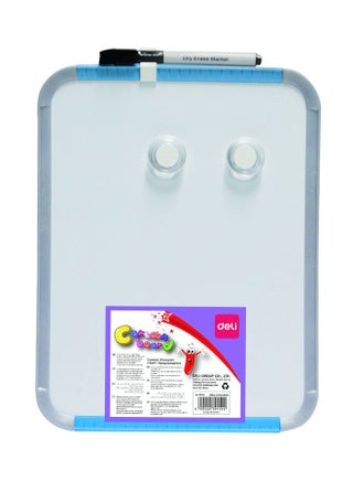 Rectangular Writing Whiteboard With Marker (Colour May Vary) - v1522160197/N13812765A_1
