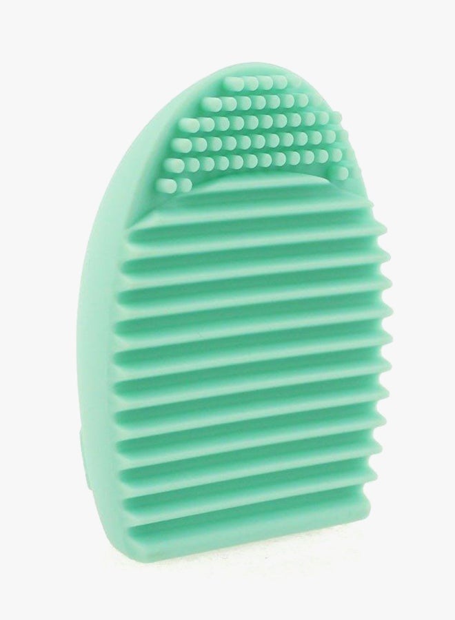 MakeUp for You Silicone Egg Makeup Brush Cleaning Tool Mint Green  - Image 1