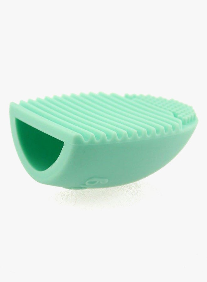 MakeUp for You Silicone Egg Makeup Brush Cleaning Tool Mint Green  - Image 2