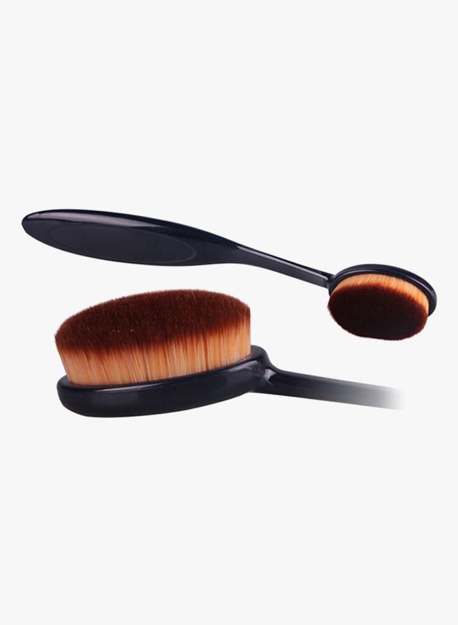 Makeup Tooth Brush For Contour Black/Brown - Image 2