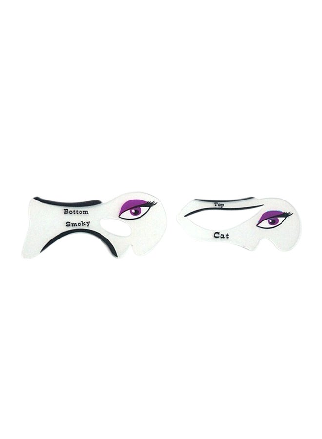 طقم ظلال عيون ستنسل أسود