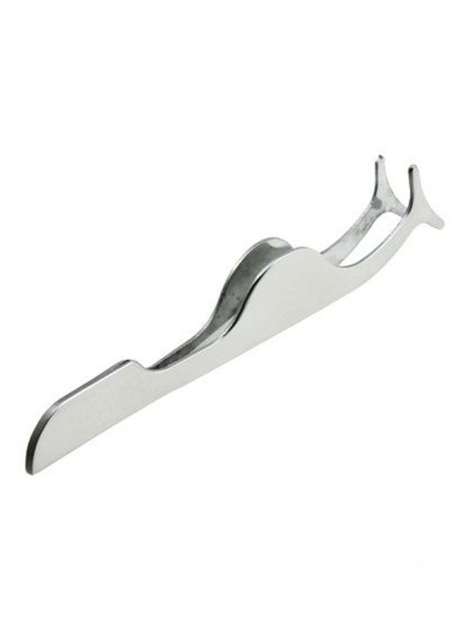 ماركة غير محددة ملقط تركيب الرموش الصناعية فضي  - Image 1