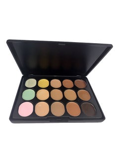 M.N 15 Color Contour Cream Makeup Kit Multicolour  - Image 1