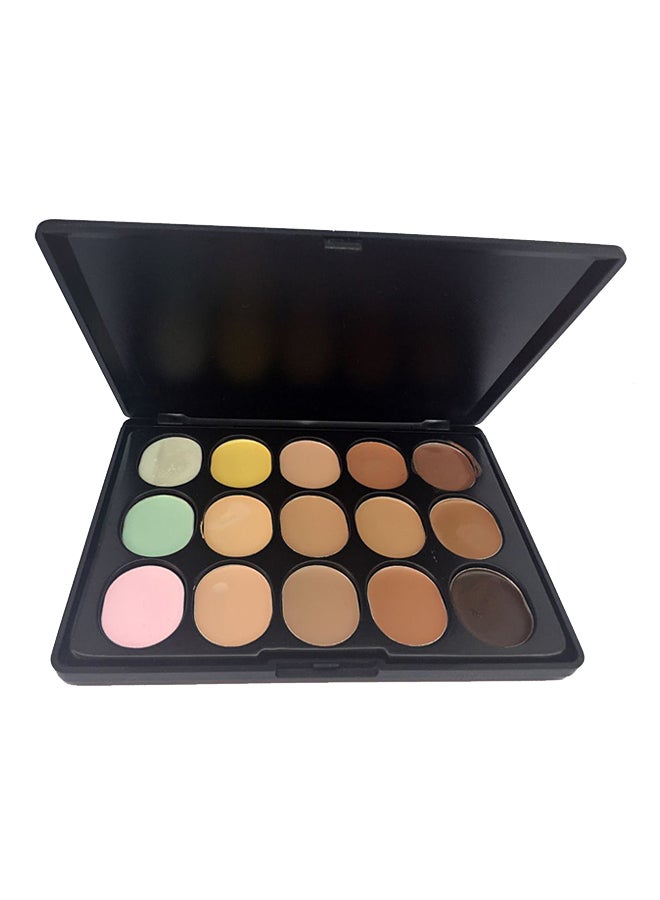 ام ان مجموعة مكياج كونتور كريمي لتحديد الوجه من 15 لوناً متعدد الألوان - Image 1