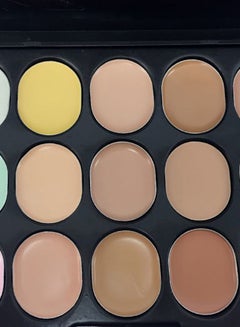 M.N 15 Color Contour Cream Makeup Kit Multicolour  - Image 2
