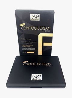 M.N 15 Color Contour Cream Makeup Kit Multicolour  - Image 3