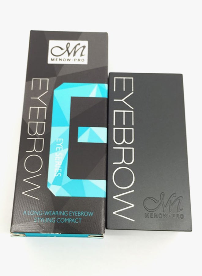 M.N Generation II 2 Color Attraction Eyebrow Powder With Brush Brown - Image 2