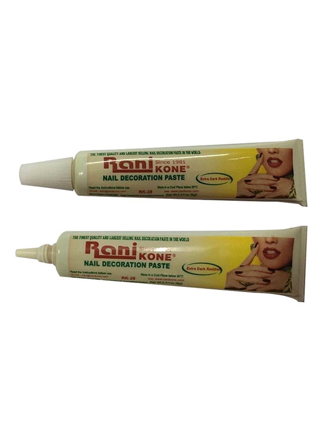 Rani Kone Nail Decoration Paste Extra Dark Reddish - Image 1