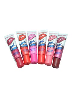 WOW 6-Piece Romantic Beauty Lip Gloss Multicolour  - Image 1