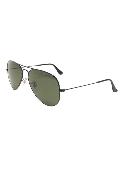 Men's Polarized Aviator Sunglasses - RB3025 002 - Lens Size: 58 mm - Black