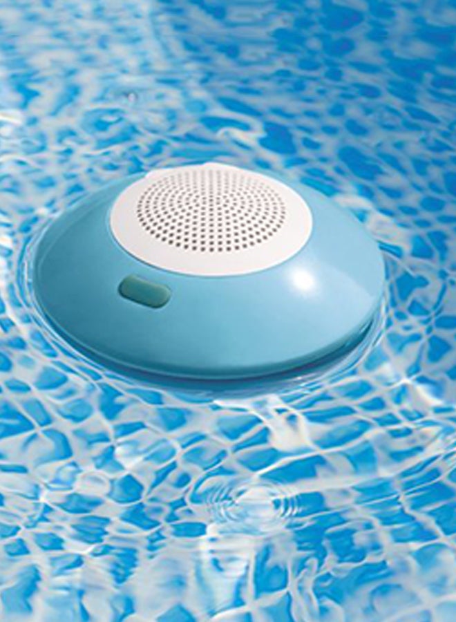 INTEX Floating Pool Speaker With LED Light Blue/White - Image 2