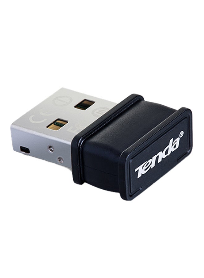 Tenda - Wireless N150 Pico USB Adapter Black - Image 1