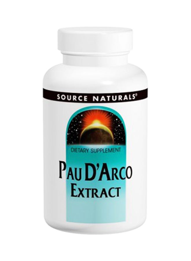 Source Naturals Dietary Supplement Pau D'arco Extract